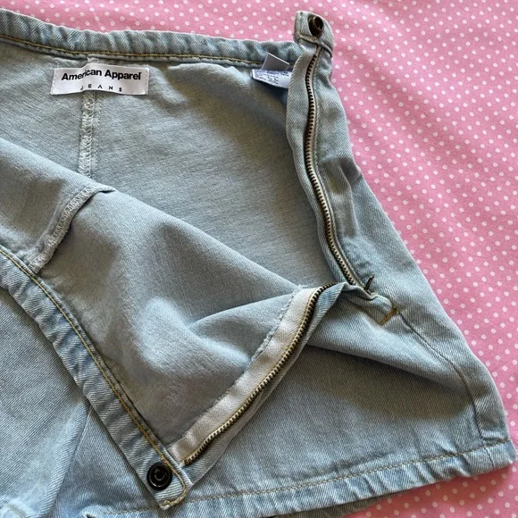 American Apparel jeans shorts size M - Picture 5 of 10